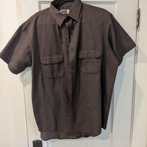 Big Mac Brown Short Sleeve Workshirt